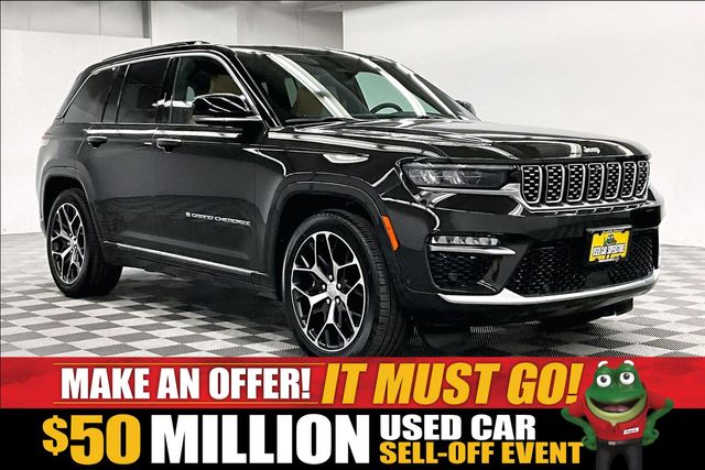 Rocky Mountain Pearlcoat 2024 Jeep Grand Cherokee SUV / Crossover Four-Wheel Drive 8-Speed Automatic
