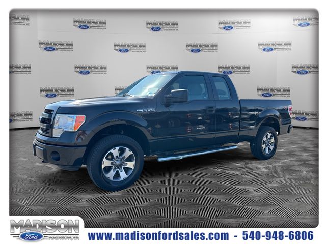 Tuxedo Black Metallic 2014 Ford F-150 STX SuperCab 4WD Pickup Truck Four-Wheel Drive 6-Speed Automatic