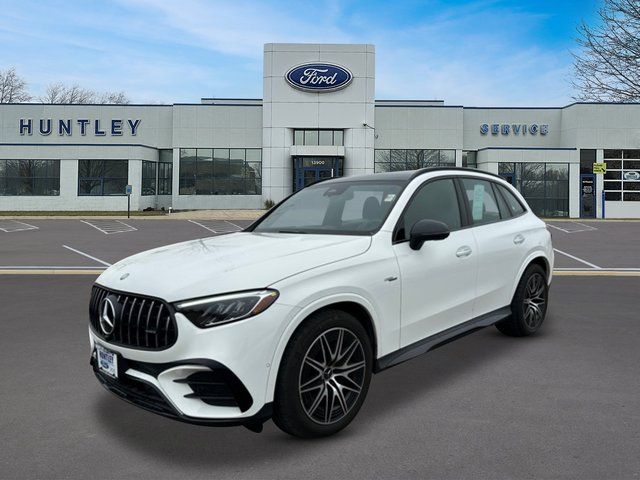 White 2025 Mercedes-Benz GLC AMG GLC 43 4MATIC SUV / Crossover All-Wheel Drive 9-Speed Automatic
