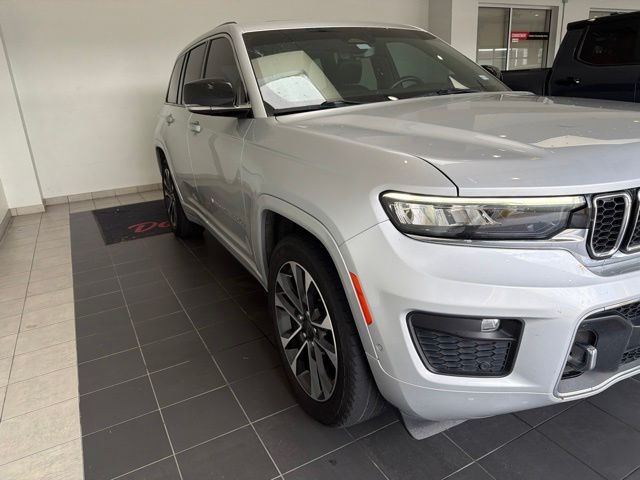 2022 Jeep Grand Cherokee Overland Silver at Monument Chevrolet