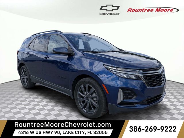 Blue 2022 Chevrolet Equinox SUV / Crossover Front-Wheel Drive 6-Speed Automatic Overdrive