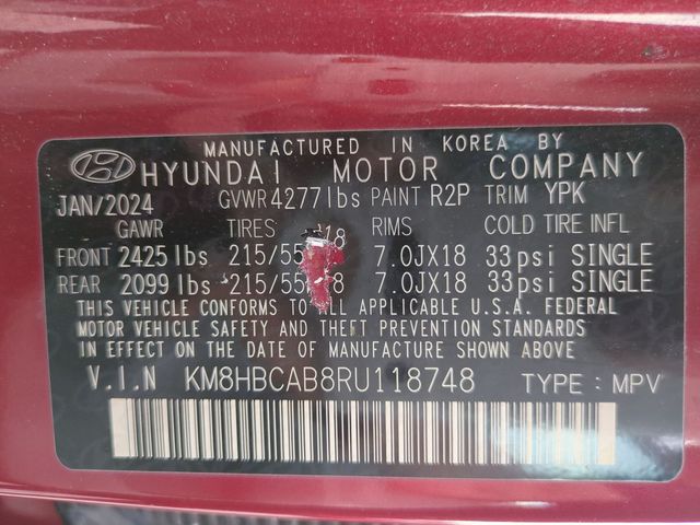 used 2024 Hyundai Kona car, priced at $22,290