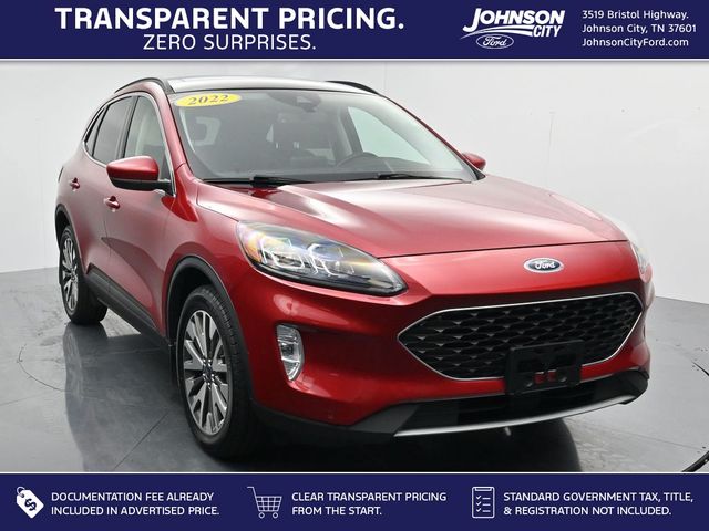 Red Metallic 2022 Ford Escape SUV / Crossover All-Wheel Drive 8-Speed Automatic