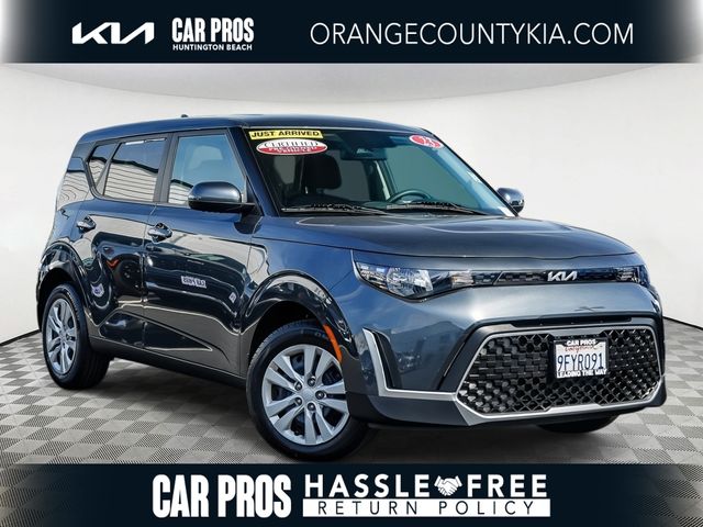 Gravity Gray 2023 Kia Soul LX FWD SUV / Crossover Front-Wheel Drive Continuously Variable Transmission