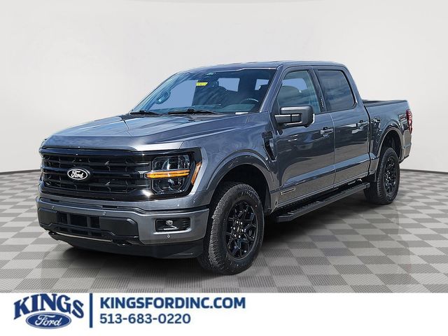 Carbonized Gray Metallic 2024 Ford F-150 Pickup Truck Four-Wheel Drive Automatic