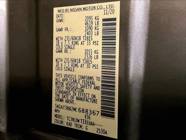 2021 Nissan Rogue SV Gray at John Sisson Motors