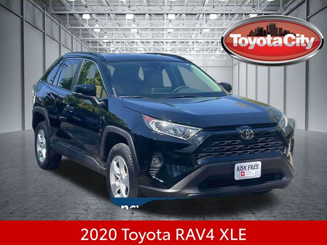 Midnight Black Metallic 2020 Toyota RAV4 SUV / Crossover All-Wheel Drive 8-Speed Automatic