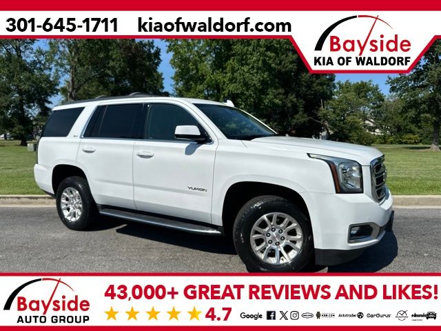 Summit White 2017 GMC Yukon SUV / Crossover Four-Wheel Drive 6-Speed Automatic Overdrive