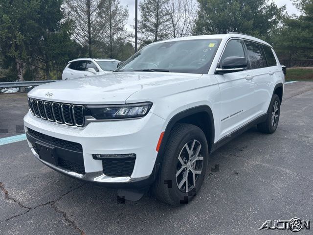 Bright White Clearcoat 2024 Jeep Grand Cherokee L Limited 4WD SUV / Crossover Four-Wheel Drive 8-Speed Automatic