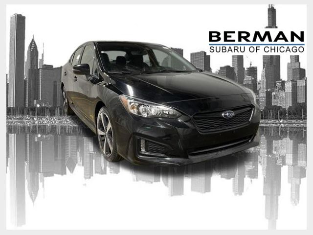 Crystal Black Silica 2018 Subaru Impreza Sedan All-Wheel Drive Continuously Variable Transmission