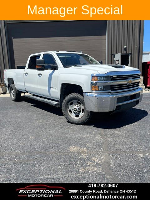 2018 Chevrolet Silverado 2500HD Work Truck Crew Cab 4WD