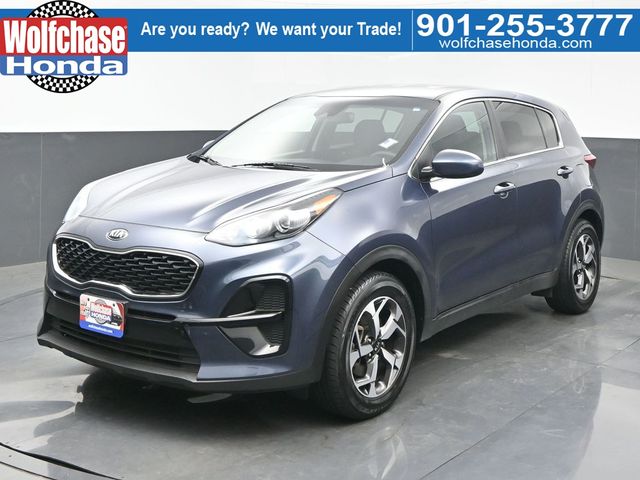 Pacific Blue 2020 Kia Sportage LX FWD SUV / Crossover Front-Wheel Drive 6-Speed Automatic Overdrive