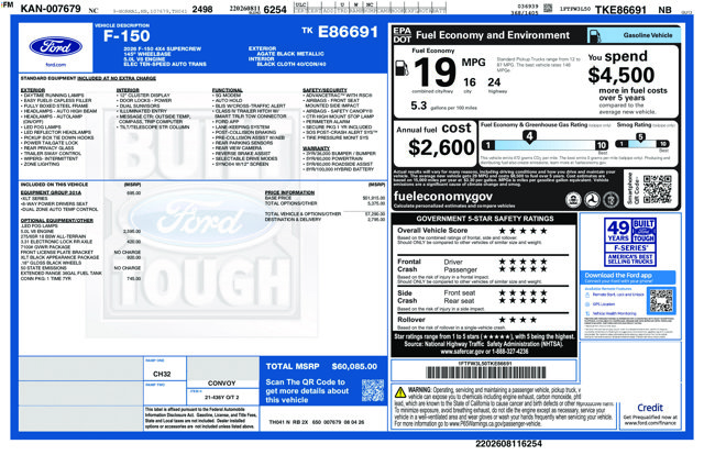 New 2026 Black Ford XLT image 24