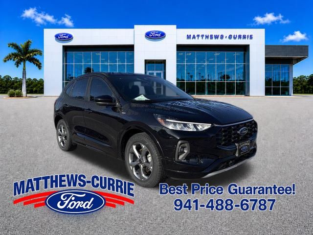 Agate Black Metallic 2023 Ford Escape Hybrid SUV / Crossover All-Wheel Drive Continuously Variable Transmission