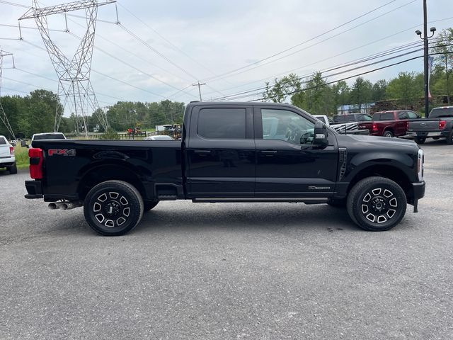 2025 Ford F-250SD Platinum - Agate Black Metallic exterior view 8
