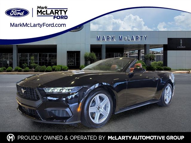 Shadow Black 2026 Ford Mustang Convertible Rear-Wheel Drive Automatic