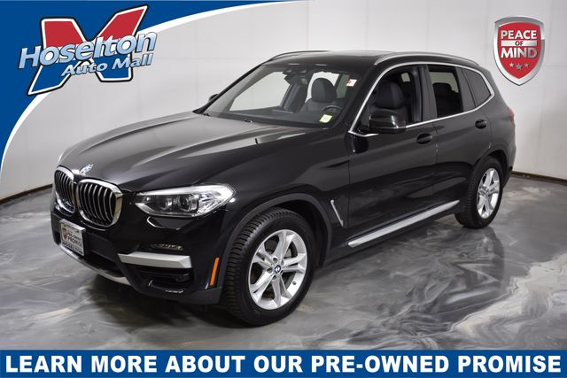 Jet Black 2020 BMW X3 SUV / Crossover All-Wheel Drive 8-Speed Automatic