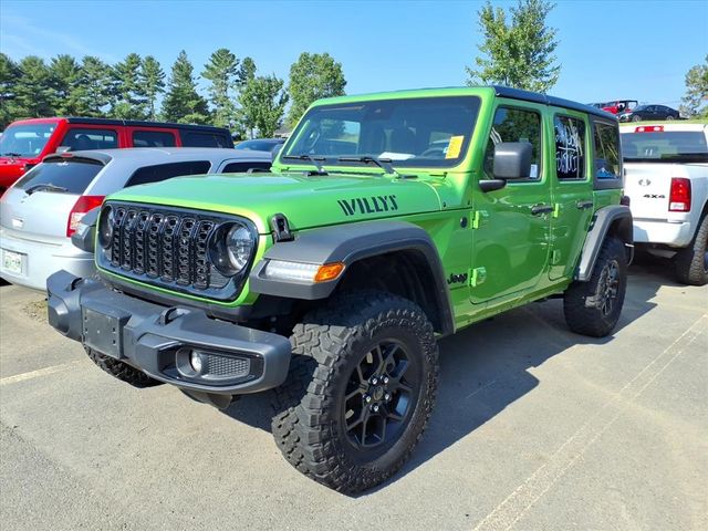 Mojito Clearcoat 2025 Jeep Wrangler SUV / Crossover Four-Wheel Drive 8-Speed Automatic