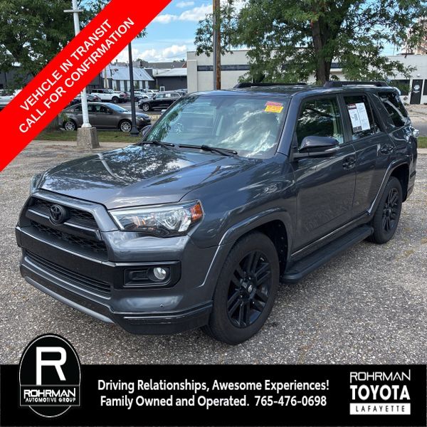 Magnetic Gray Metallic 2019 Toyota 4Runner SUV / Crossover All-Wheel Drive 5-Speed Automatic Overdrive