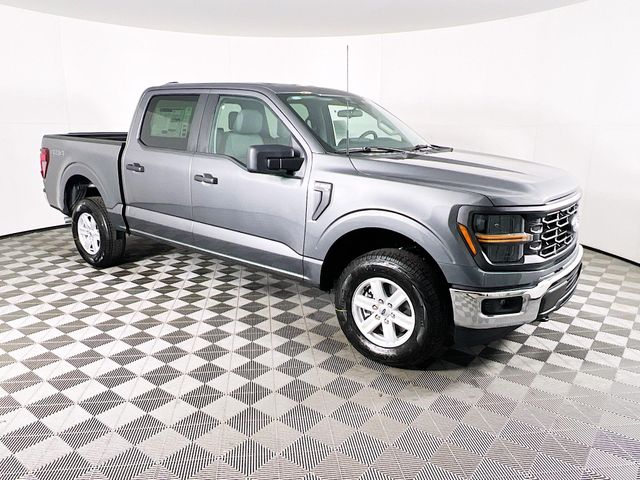 Gray Metallic 2026 Ford F-150 XL SuperCrew 4WD Pickup Truck Four-Wheel Drive Automatic