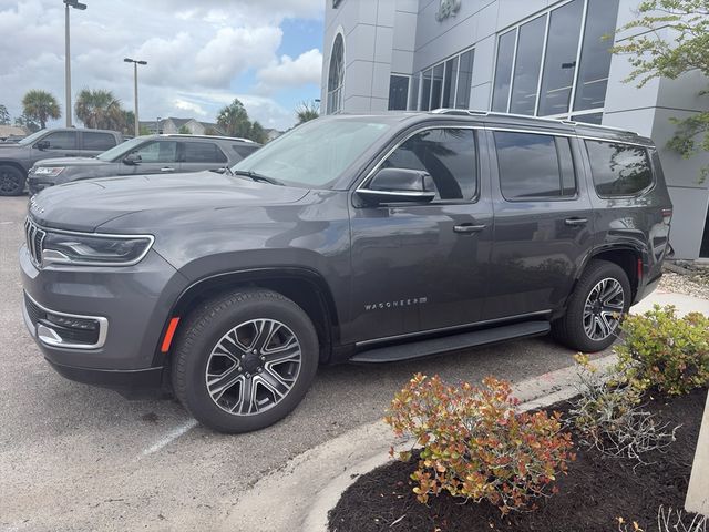 Baltic Gray Metallic Clearcoat 2023 Jeep Wagoneer Series II RWD SUV / Crossover 4X2 8-Speed Automatic