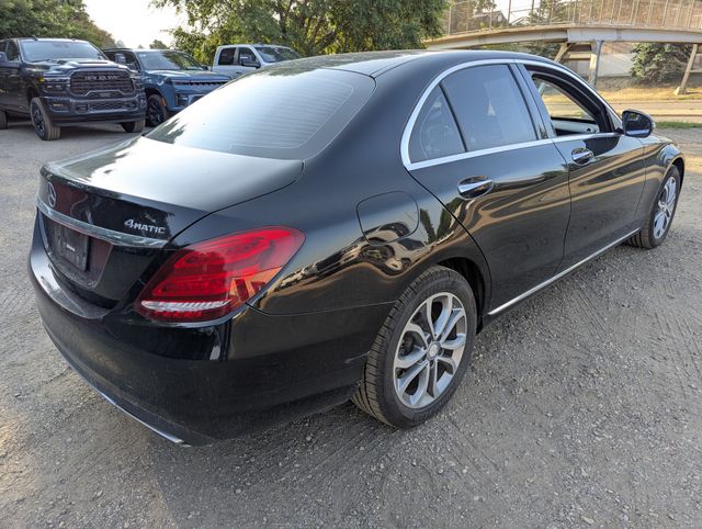 2017 Black Mercedes-Benz C-Class C 300 AWD Sedan