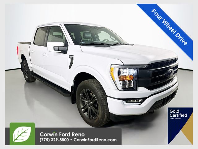 Space White Metallic 2022 Ford F-150 Pickup Truck Four-Wheel Drive Automatic