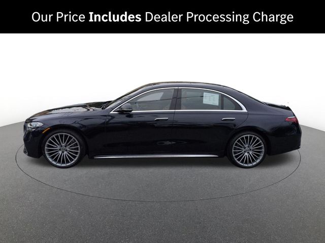 Nautical Blue Metallic 2022 Mercedes-Benz S-Class Sedan All-Wheel Drive 9-Speed Automatic
