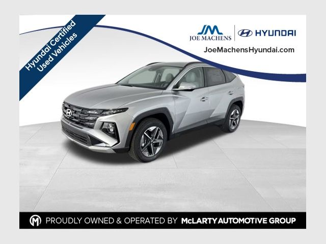Shimmering Silver 2025 Hyundai Tucson SUV / Crossover All-Wheel Drive 8-Speed Automatic