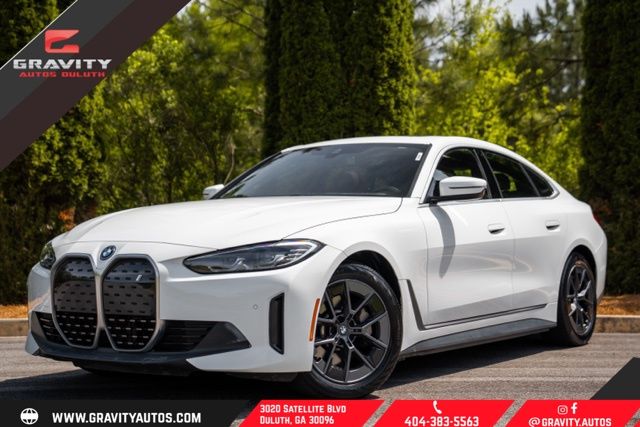 Alpine White 2023 BMW i4 eDrive35 Gran Coupe FWD Sedan Rear-Wheel Drive Automatic