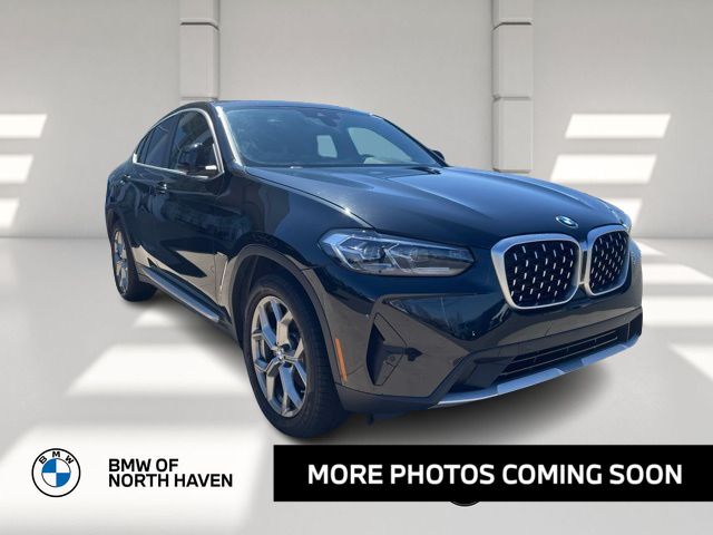 Black Sapphire Metallic 2025 BMW X4 xDrive30i SUV / Crossover All-Wheel Drive 8-Speed Automatic