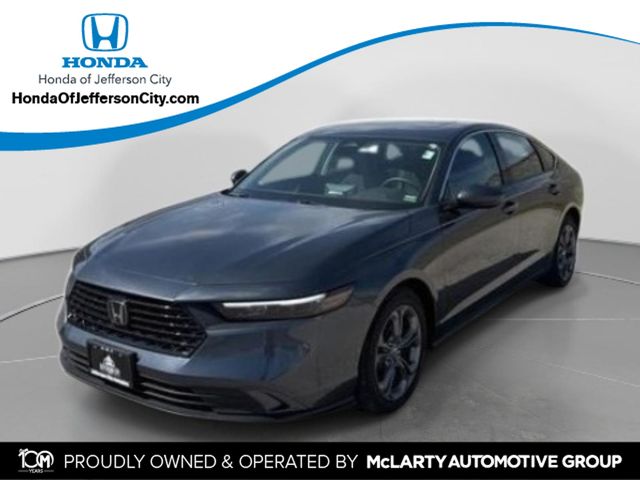 Gray (Modern Steel Metallic) 2024 Honda Accord EX FWD Sedan Front-Wheel Drive Continuously Variable Transmission