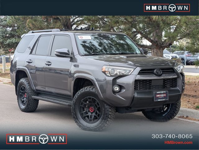 Magnetic Gray Metallic 2022 Toyota 4Runner TRD Off-Road Premium 4WD SUV / Crossover Four-Wheel Drive 5-Speed Automatic