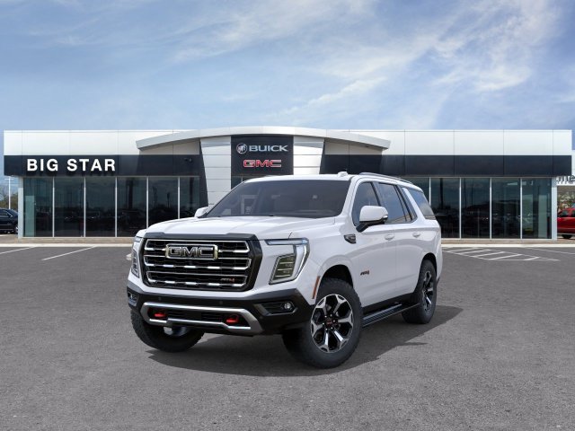 2026 GMC Yukon AT4 White at Big Star Chrysler Jeep Dodge Ram 