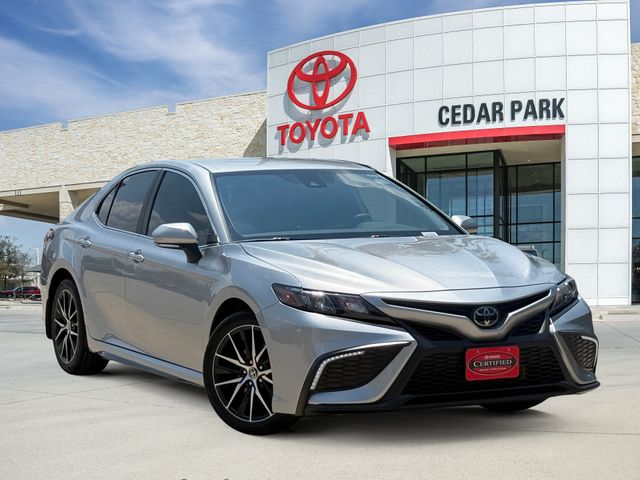 Celestial Silver Metallic 2023 Toyota Camry Sedan Front-Wheel Drive 8-Speed Automatic