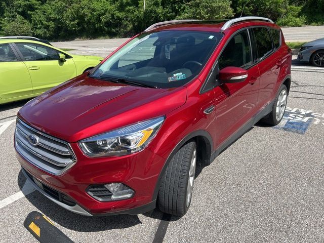 2019 Ford Escape Titanium Red at John Sisson Motors