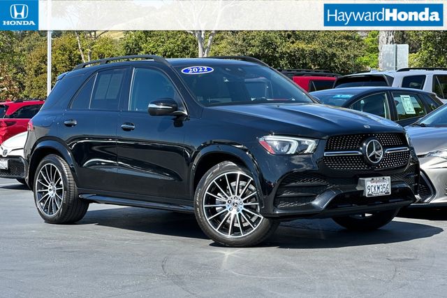 Obsidian Black Metallic 2022 Mercedes-Benz GLE 350 4MATIC SUV / Crossover All-Wheel Drive 9-Speed Automatic