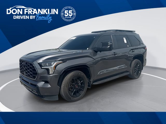 Magnetic Gray Metallic 2025 Toyota Sequoia Platinum 4WD SUV / Crossover Four-Wheel Drive Automatic