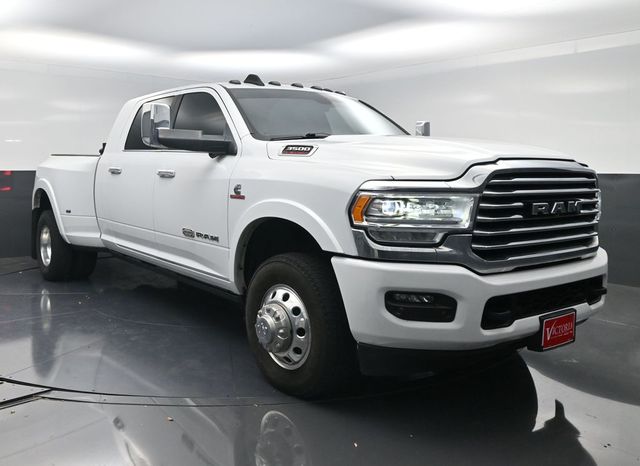2021 Ram 3500 Laramie Longhorn White at Victoria Chrysler Dodge Jeep Ram