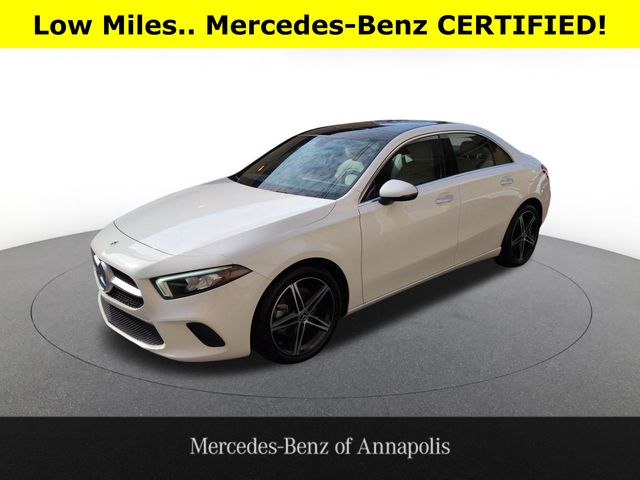 Polar White 2022 Mercedes-Benz A-Class A 220 4MATIC Sedan AWD Sedan All-Wheel Drive 7-Speed Automatic