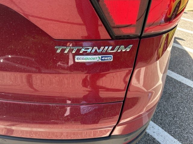 2019 Ford Escape Titanium Red at John Sisson Motors