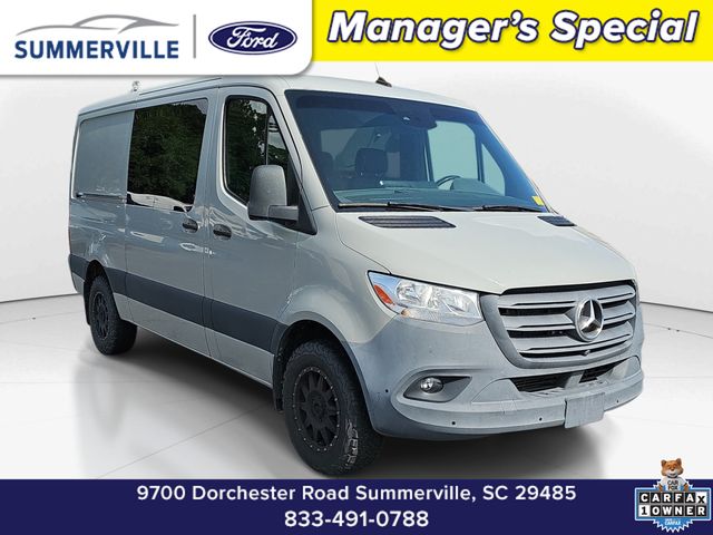 Gray 2021 Mercedes-Benz Sprinter Van 4X2 9-Speed Automatic