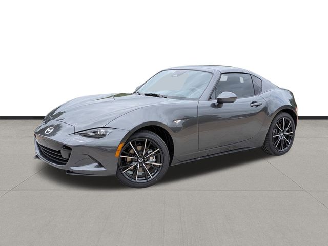 2026 Mazda MX-5 Miata RF Grand Touring Gray at Texan Dodge Chrysler Jeep Ram