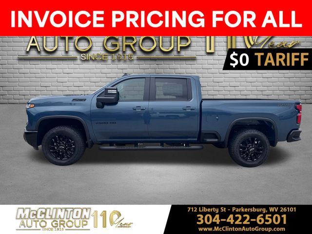 2025 Lakeshore Blue Metallic Chevrolet Silverado 2500HD LT 4X4 Truck