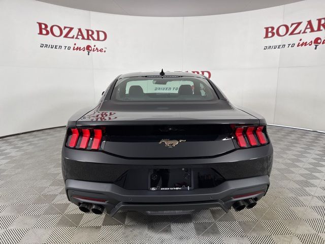 2025 Shadow Black Ford Mustang EcoBoost Premium RWD Coupe