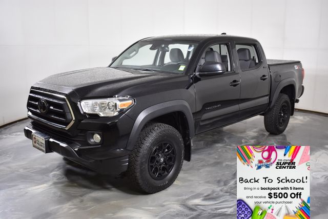 Black 2023 Toyota Tacoma Pickup Truck Four-Wheel Drive 6-Speed Automatic