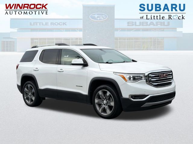 White Frost 2018 GMC Acadia SLT-2 FWD SUV / Crossover Front-Wheel Drive 6-Speed Automatic