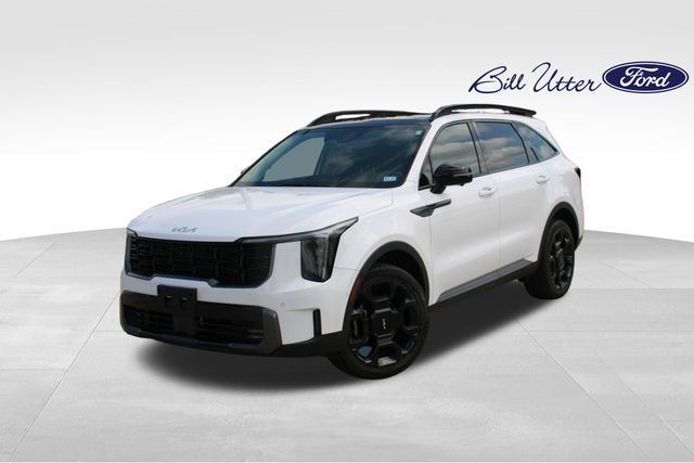 Glacial White Pearl 2024 Kia Sorento SUV / Crossover All-Wheel Drive 8-Speed Dual Clutch