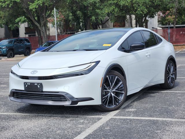 White (Wind Chill Pearl) 2024 Toyota Prius Hatchback Front-Wheel Drive Continuously Variable Transmission