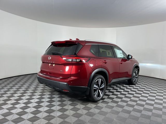 2025 Scarlet Ember Tintcoat Nissan Rogue SL FWD SUV